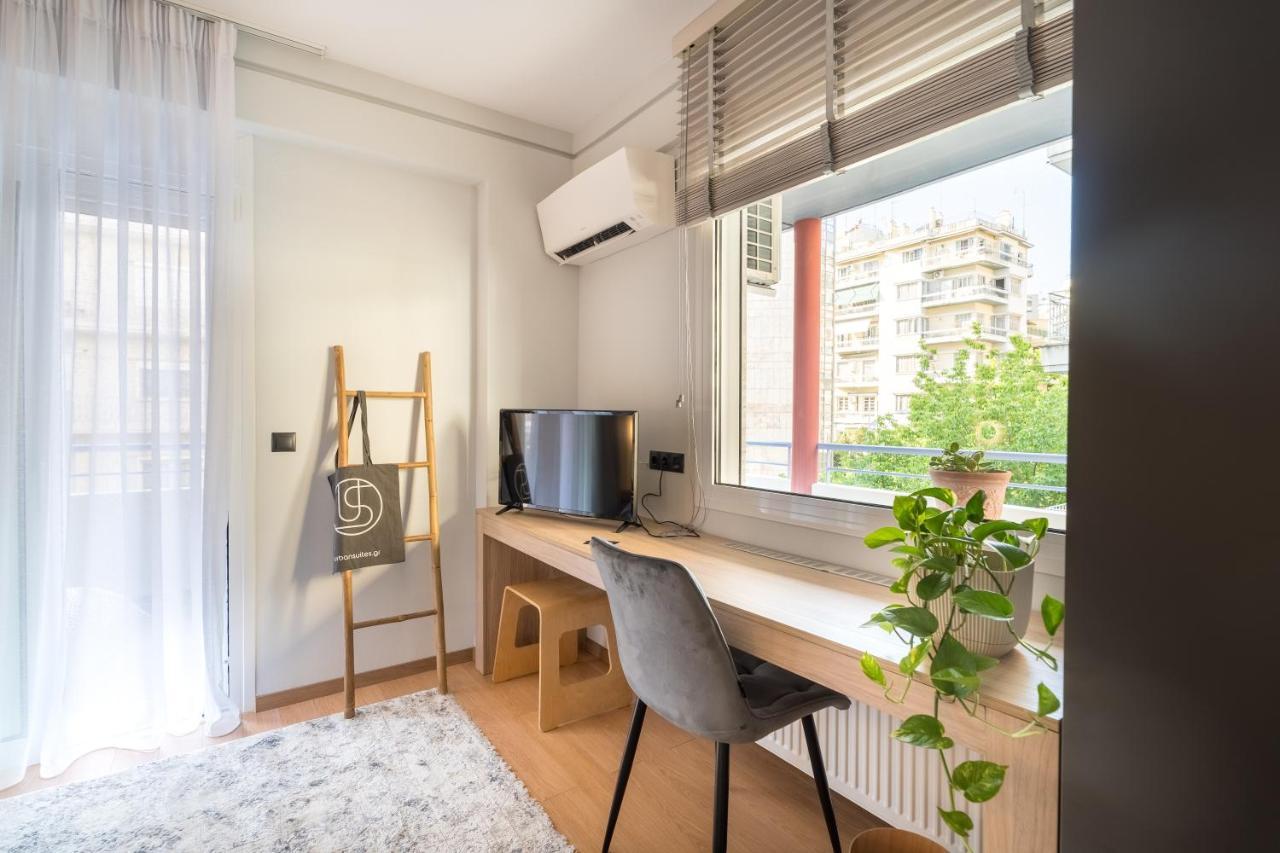Urban Suites- Helexpo Thessaloníki Ngoại thất bức ảnh